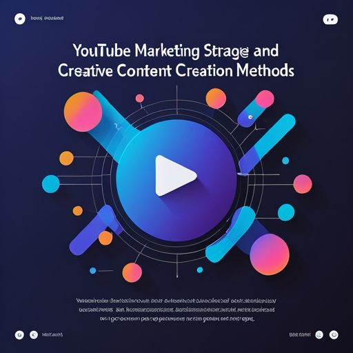“YouTube 마케팅 전략과 창의적인 콘텐츠 제작 방법”