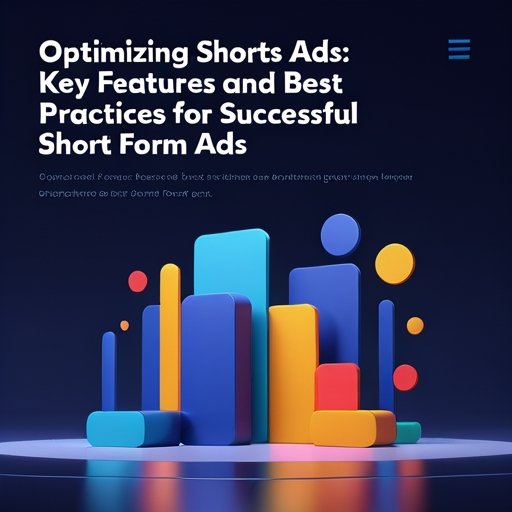 Shorts 광고 최적화, 성공적인 숏폼 광고의 특징과 최적의 활용법